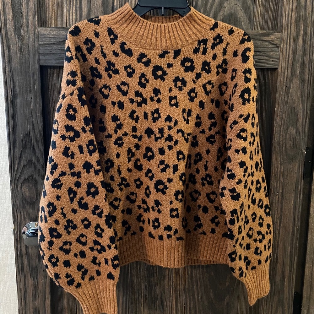 Mock neck sweater, never worn